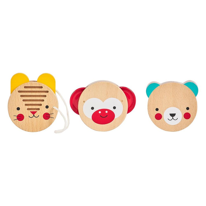 Wooden Percussion Instrument Set
