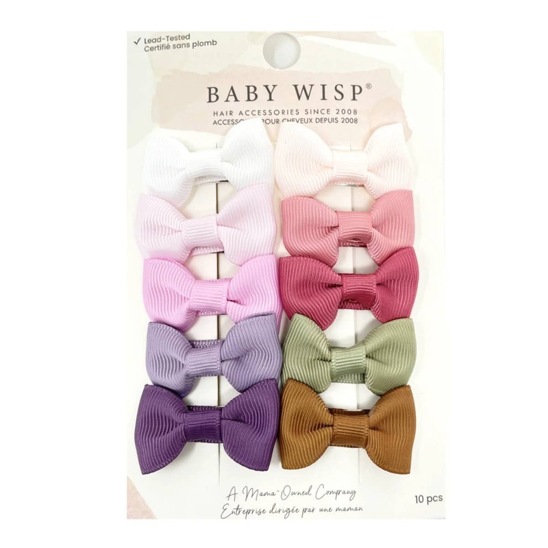 10-Piece Ribbon Hair Bows – New Orleans