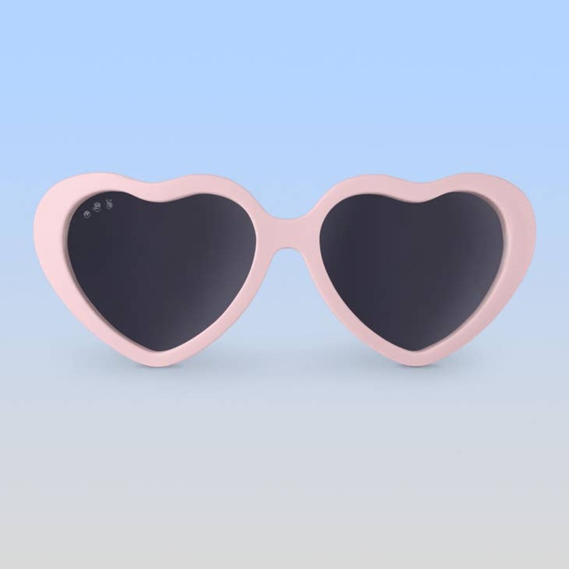 Heart Sunglasses – Peach (Various Sizes) Baby