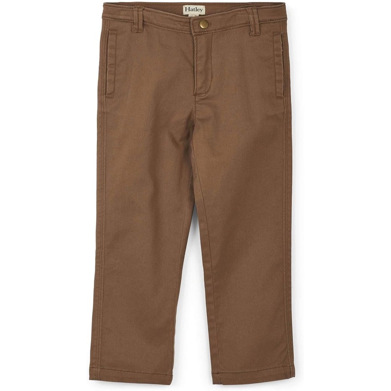 Khaki Twill Pants 3-6m