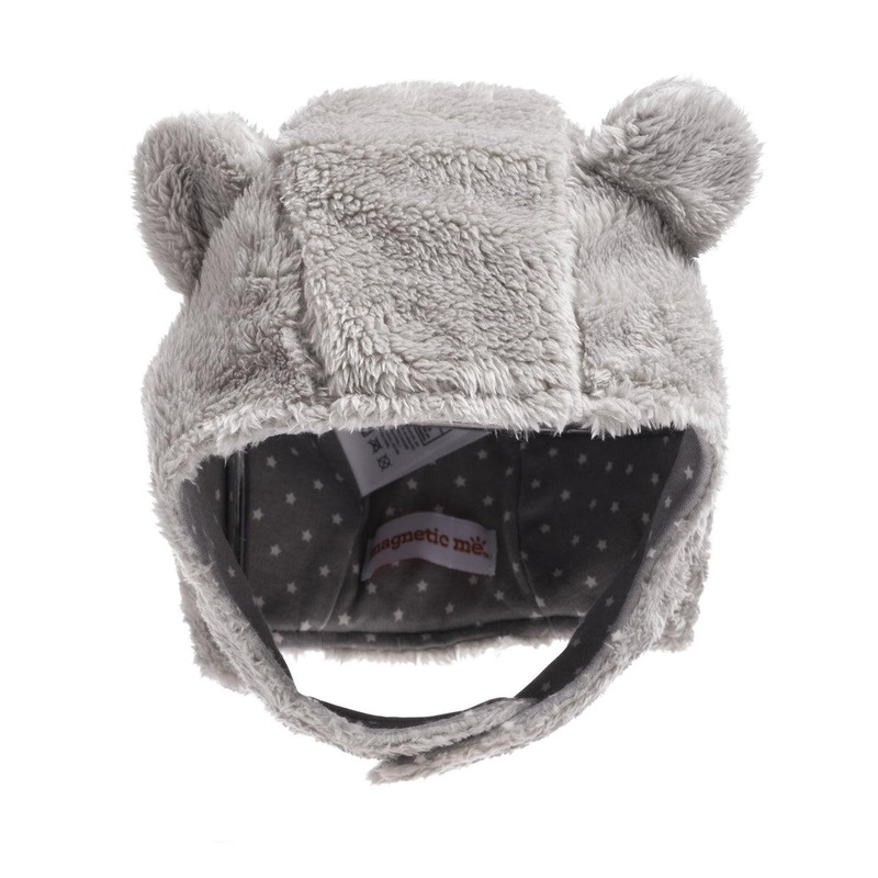 Minky Magnetic Cozy Cap – Various Colors Storm 0-6m