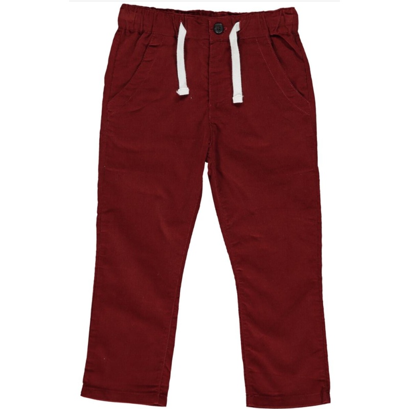 MODOC Pants – Deep Red Cord 12-18m
