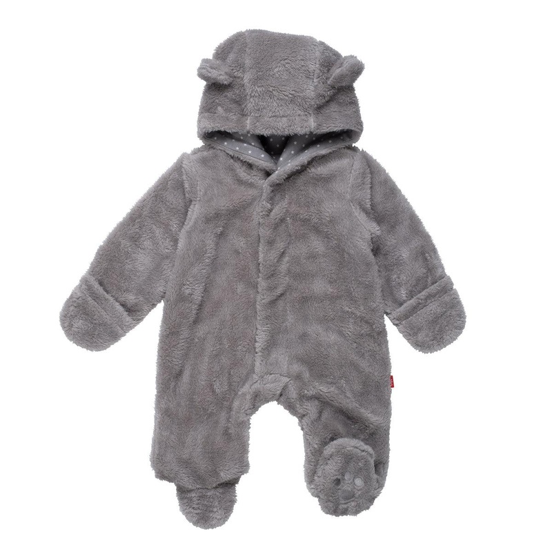 So Soft Minky Magnetic Bear Bunting – Storm NB