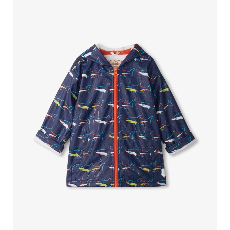 Color-Changing Raincoat – Sharks 2