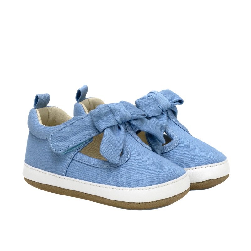 First Kicks – Noelle (Blue Denim) 2 (3-6m)