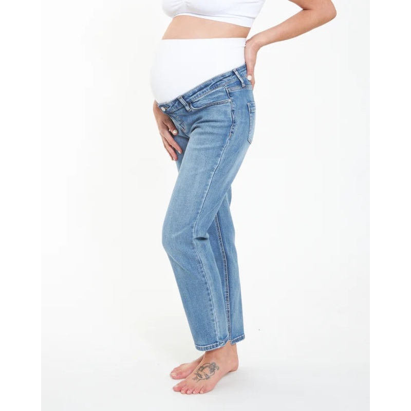 Hunter Over Bump Crop Jean – Vintage Wash XS