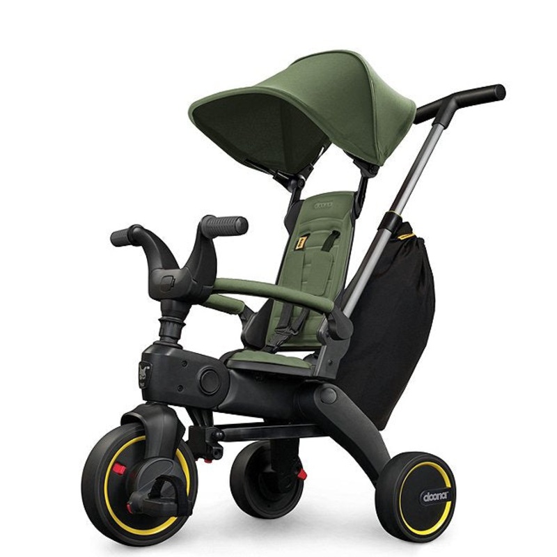 Liki S3 Convertible Stroller Trike – Desert Green