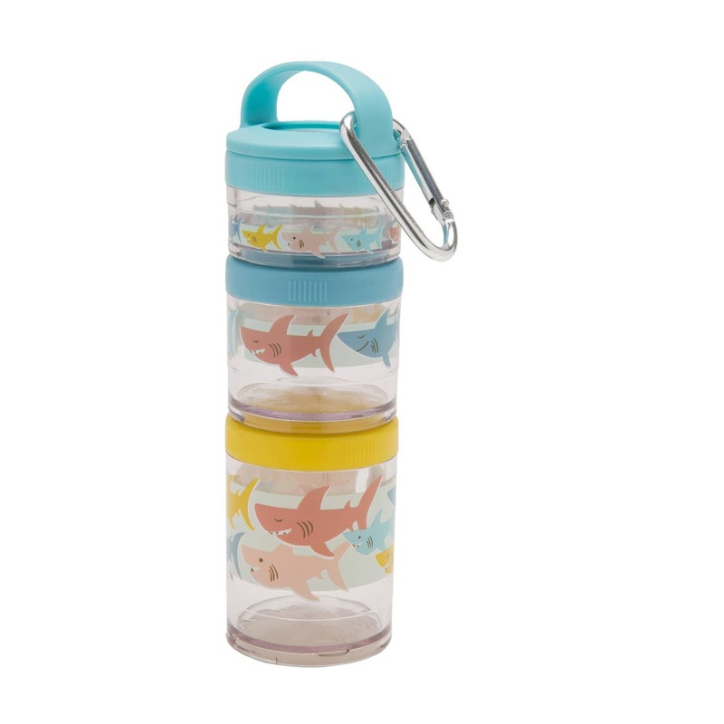 Twist and Snack Stacker – Smiley Shark