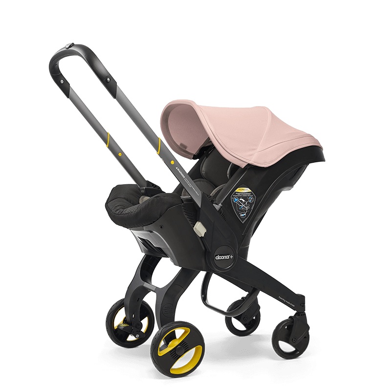Doona Infant Convertible Car Seat and Stroller – Blush Pink