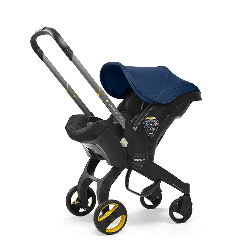 Doona Infant Convertible Car Seat and Stroller – Royal Blue