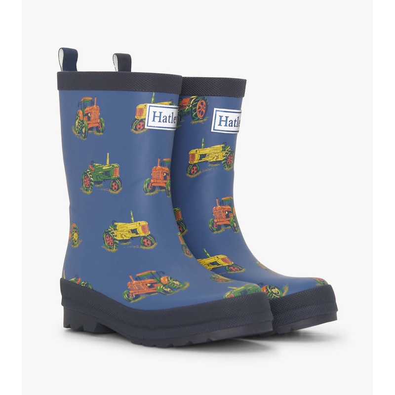 Matte Rain Boots- Landscape Tractors 5