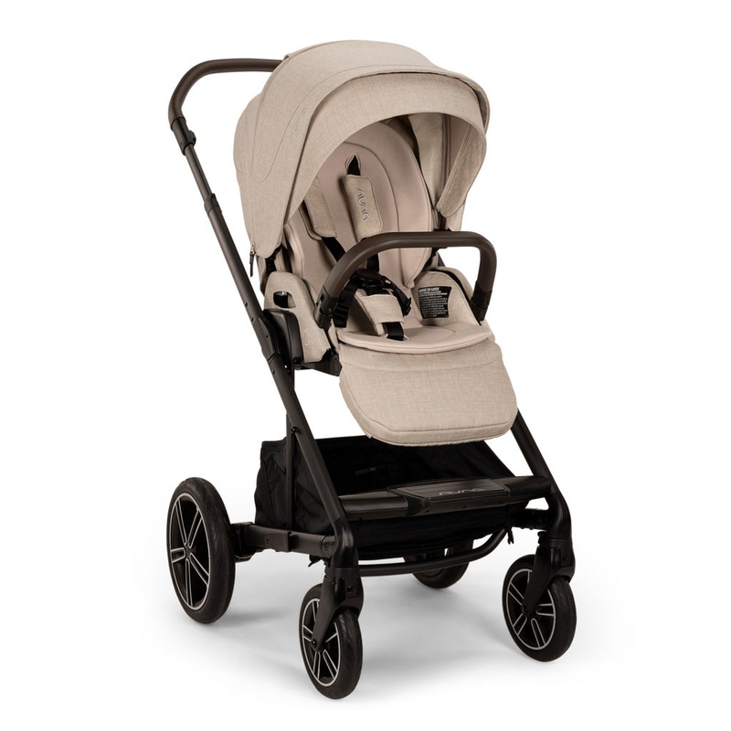 Nuna MIXX Next Stroller with Magnetic Buckle – Biscotti
