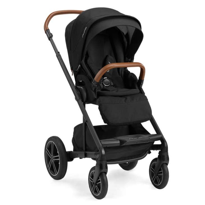 Nuna MIXX Next Stroller with Magnetic Buckle – Caviar (Black)