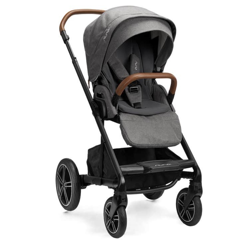 Nuna MIXX Next Stroller with Magnetic Buckle – Granite (Dark Gray)