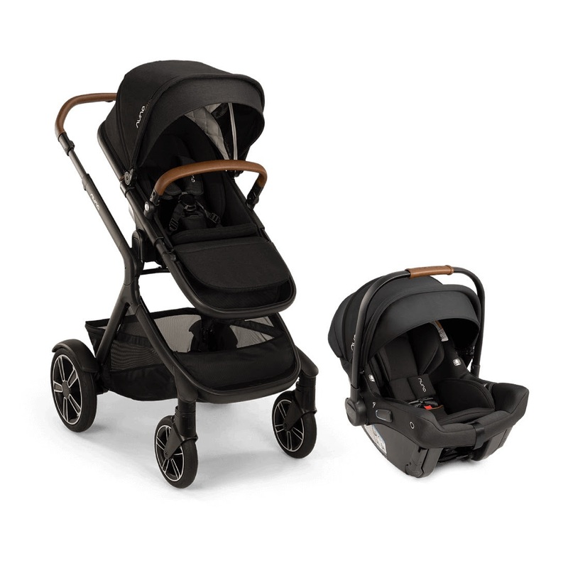 Nuna Pipa Urbn + Demi Next and Rider Board Travel System – Caviar