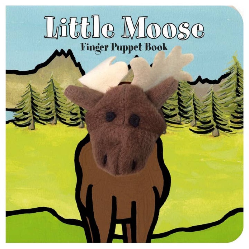 Little Moose : Finger Puppet Book