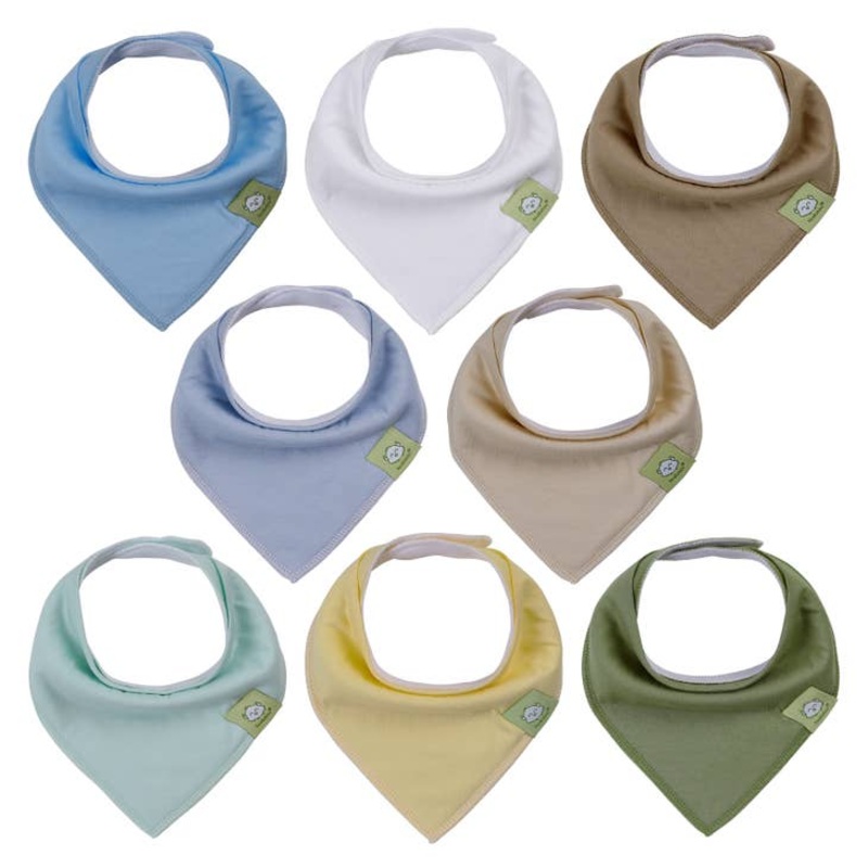 Organic Cotton Bandana Bibs – Daybreak